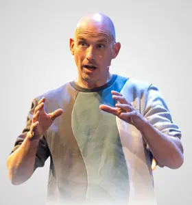 Nils Roemen - Spreker en experience designer die Durftevragen en mensgerichte AI vertaalt naar interactieve ervaringen die mensen verbinden en activeren.